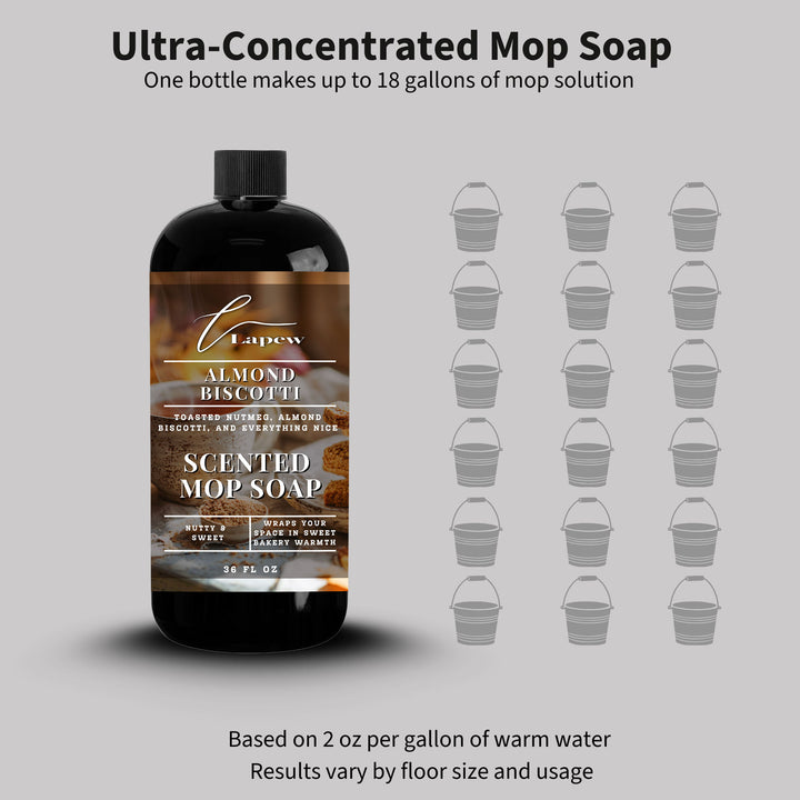Almond Biscotti (Nutmeg & Spice) Scented Mop Soap