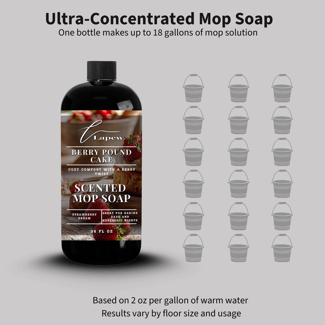 Berry Pound Cake (Strawberry Pound Cake) Scented Mop Soap