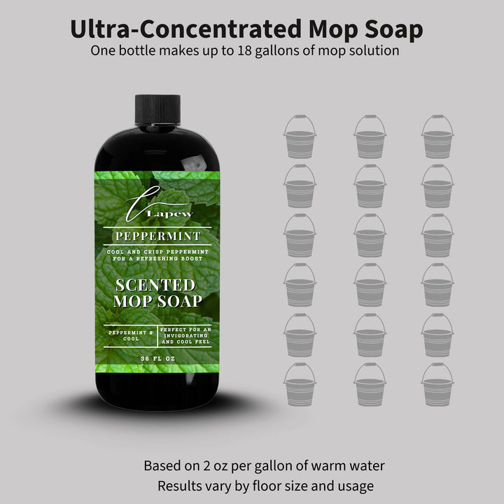 Peppermint Scented Mop Soap