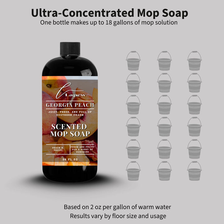 Georgia Peach Scented Mop Soap
