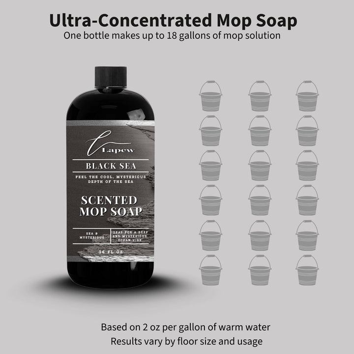Black Sea (Deep Sea) Scented Mop Soap
