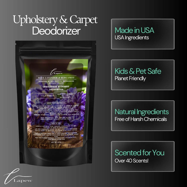 Blue Lavender & Bergamot Carpet & Upholstery Deodorizer