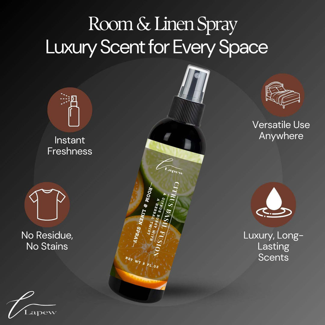 Citrus Basil Fusion (Lime Basil & Mandarin) Room and Linen Spray
