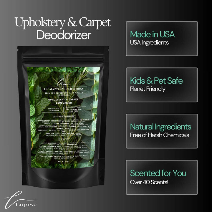 Eucalyptus Mint Harmony (Eucalyptus Spearmint) Carpet & Upholstery Deodorizer