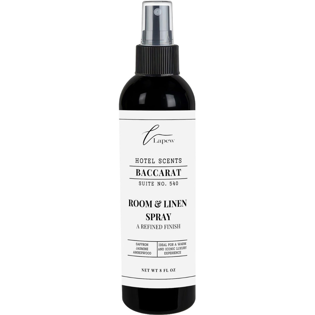 Lapew Hotel Scents Luxury Room Spray | Baccarat Suite 540 | Linen Spray Air Freshener & Fabric Spray | 8 fl oz
