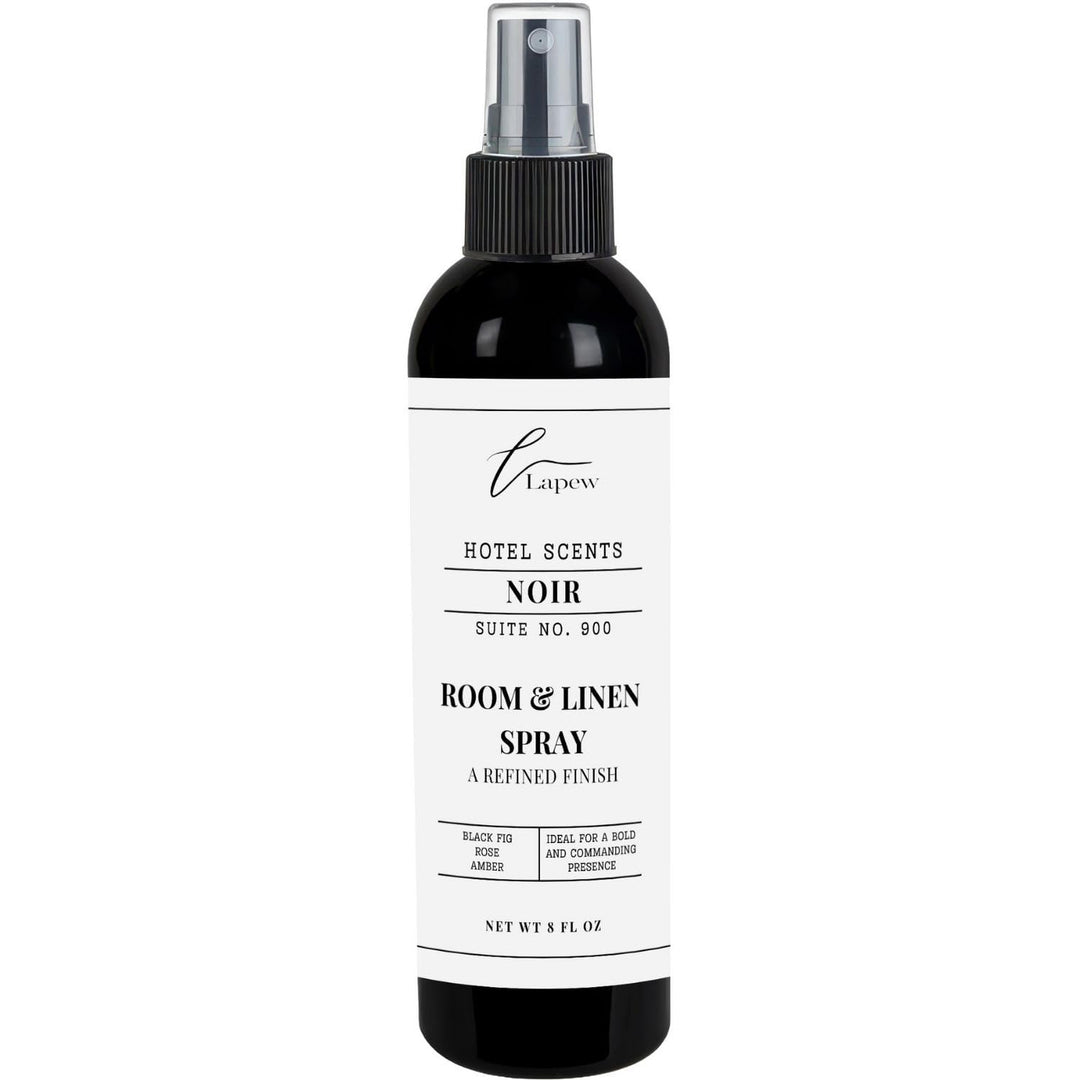 Lapew Hotel Scents Luxury Room Spray | Noir Suite 900 | Inspired by Nobu | Linen Spray Air Freshener & Fabric Spray | 8 fl oz