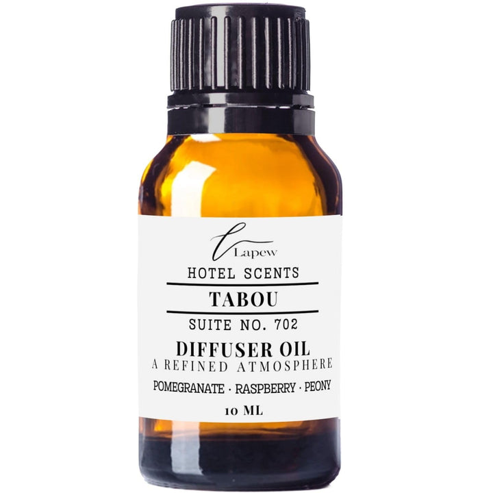 Lapew Hotel Scents Luxury Diffuser Oil | Tabou Suite 702 | Inspired by the Aria Las Vegas | Hotel Fragrance Oil for Nebulizer & Waterless Diffuser | 10ml