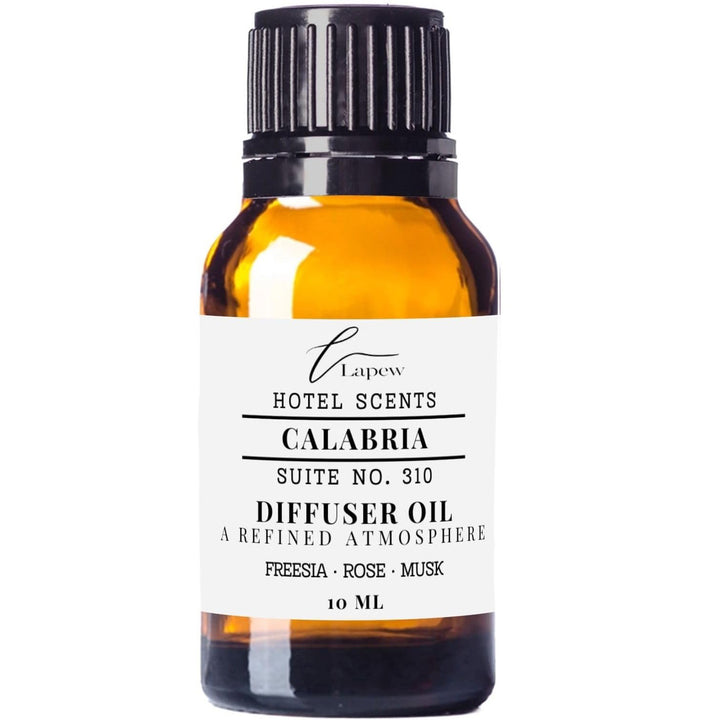 Lapew Hotel Scents Luxury Diffuser Oil | Calabria Suite 310 | Inspired by Bellagio Hotels | Hotel Fragrance Oil for Nebulizer & Waterless Diffuser | 10ml