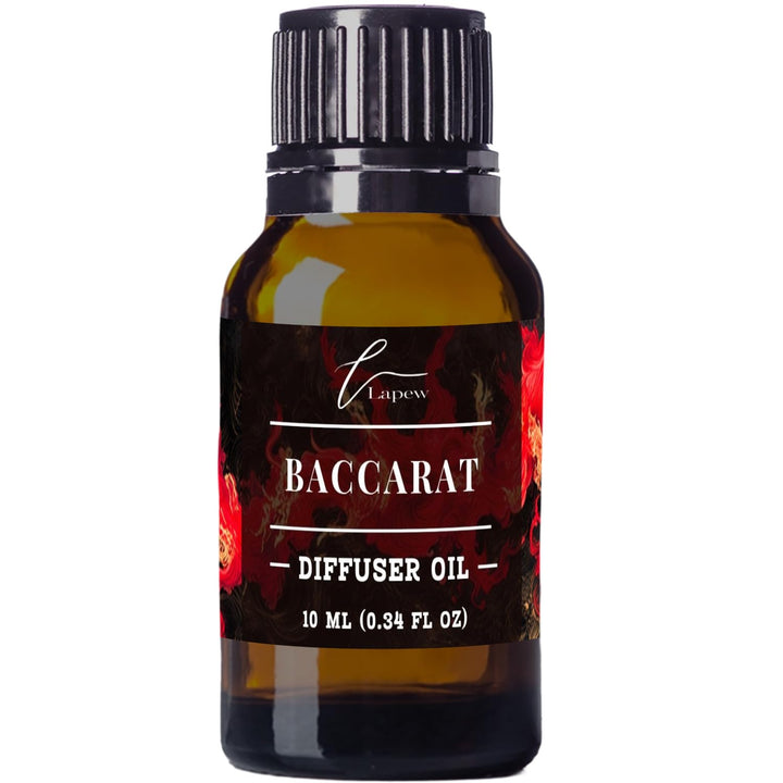 Lapew Baccarat Waterless Diffuser Oil | Fragrance Oil for Nebulizer & Cold Air Diffusers | Scented Home Oil | 0.34 fl oz