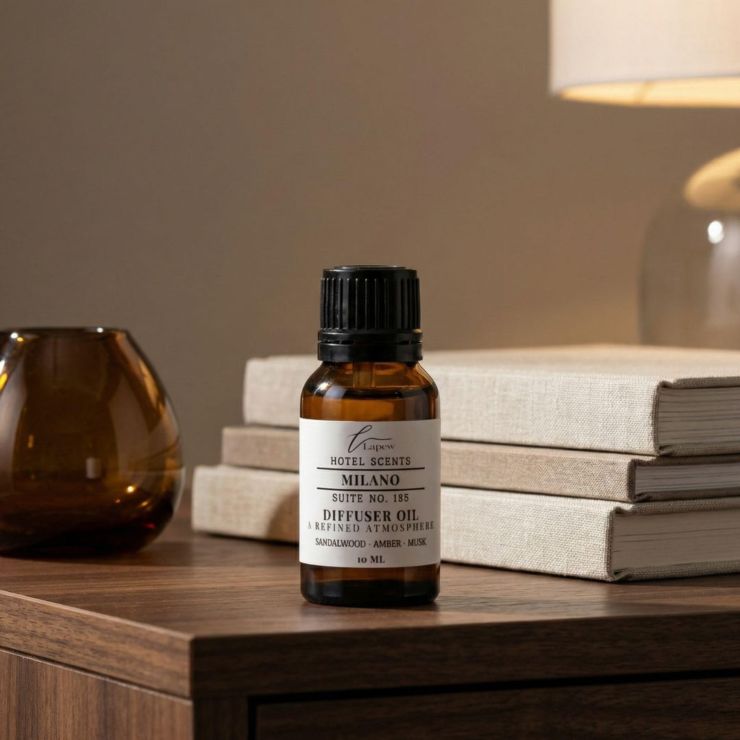 Lapew Hotel Scents Luxury Diffuser Oil | Milano Suite 135 | Inspired by the 1 Hotel Miami Beach | Hotel Fragrance Oil for Nebulizer & Waterless Diffuser | 10ml