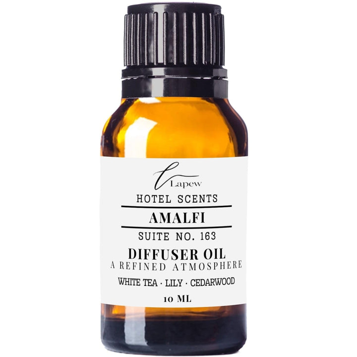 Lapew Hotel Scents Luxury Diffuser Oil | Amalfi Suite 163 | Inspired by Marriott Hotels | Hotel Fragrance Oil for Nebulizer & Waterless Diffuser | 10ml