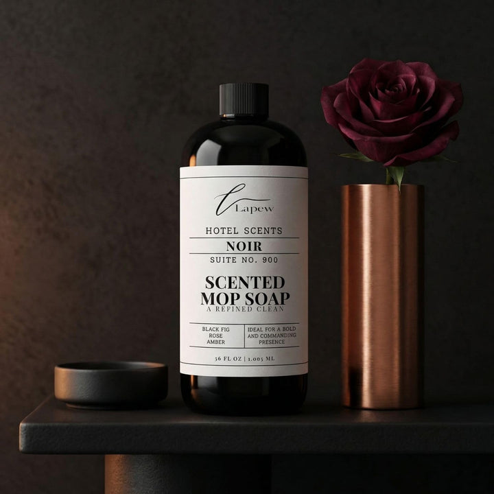 Lapew Hotel Scents Luxury Mop Soap | Noir Suite 900 | Inspired by Nobu Hotel | Hotel Scented Floor Cleaner | 36 fl oz