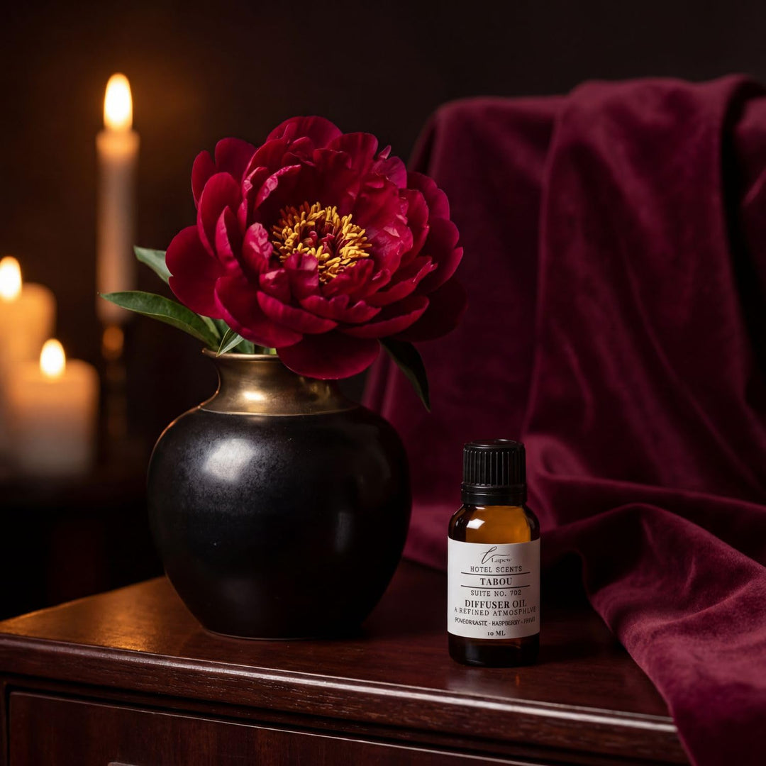Lapew Hotel Scents Luxury Diffuser Oil | Tabou Suite 702 | Inspired by the Aria Las Vegas | Hotel Fragrance Oil for Nebulizer & Waterless Diffuser | 10ml