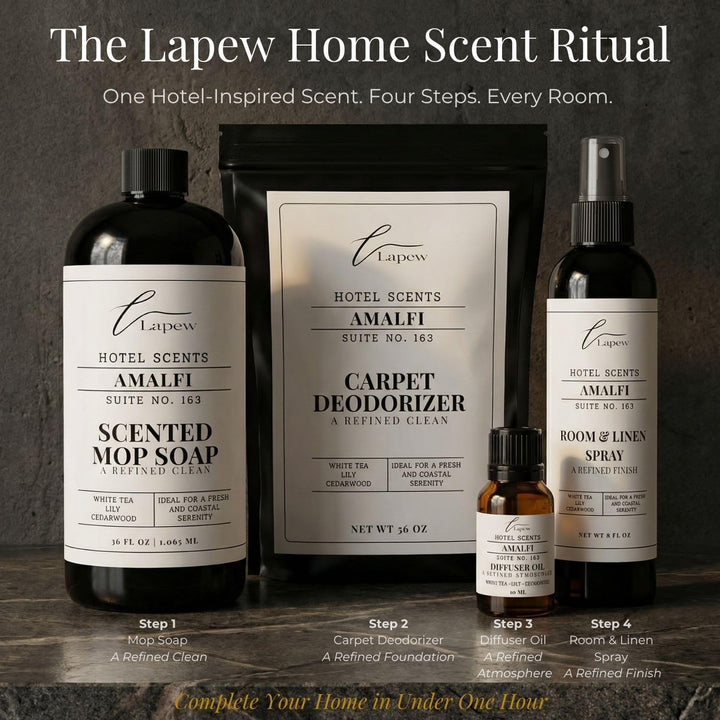 Lapew Hotel Scents Luxury Mop Soap | Amalfi Suite 163 | Inspired by Marriott Hotels | Hotel Scented Floor Cleaner | 36 fl oz