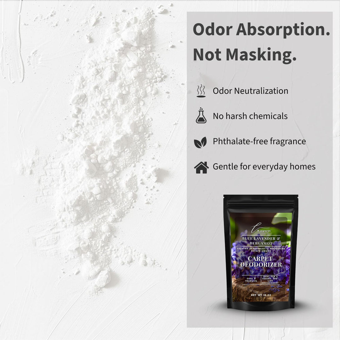 Blue Lavender & Bergamot Carpet & Upholstery Deodorizer