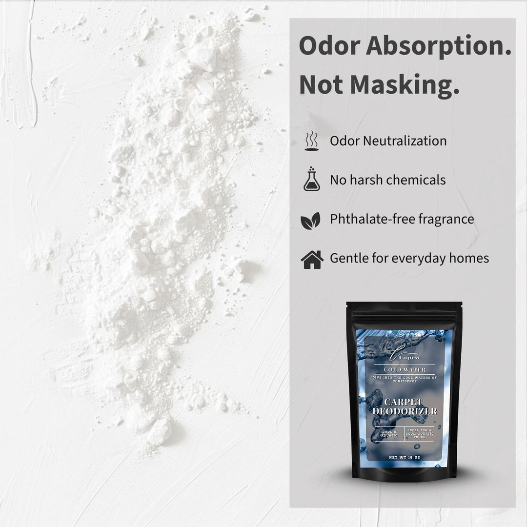 Cold Water (Cool Water) Carpet & Upholstery Deodorizer