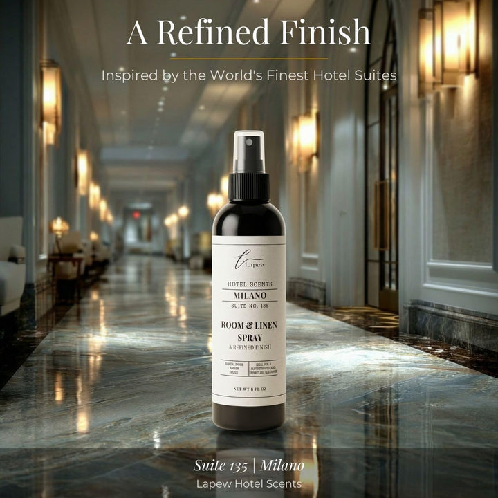Lapew Hotel Scents Luxury Room Spray | Milano Suite 135 | Inspired by the Westin | Linen Spray Air Freshener & Fabric Spray | 8 fl oz