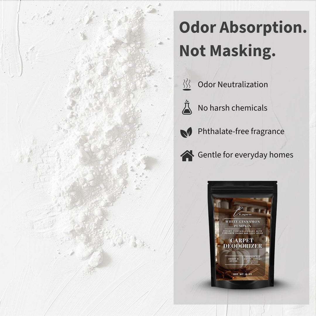 White Cinnamon Pumpkin (White Pumpkin) Carpet & Upholstery Deodorizer