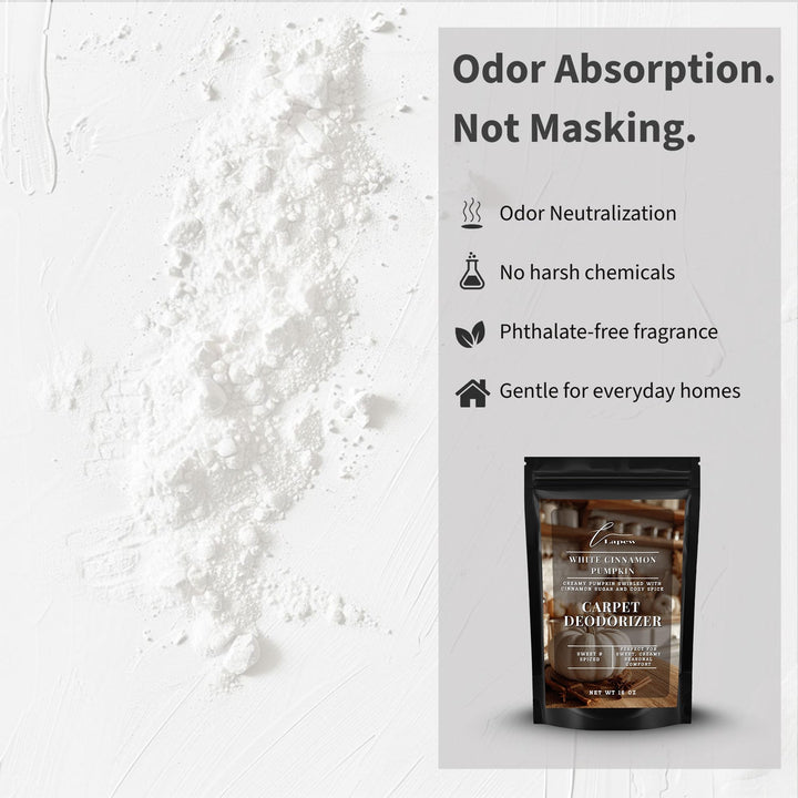 White Cinnamon Pumpkin (White Pumpkin) Carpet & Upholstery Deodorizer