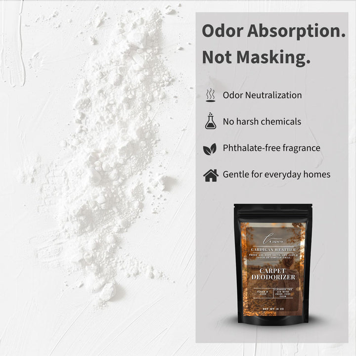Cardigan Weather (Sweater Weather) Carpet & Upholstery Deodorizer