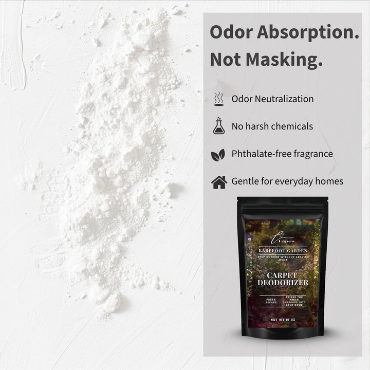Barefoot Garden Carpet & Upholstery Deodorizer