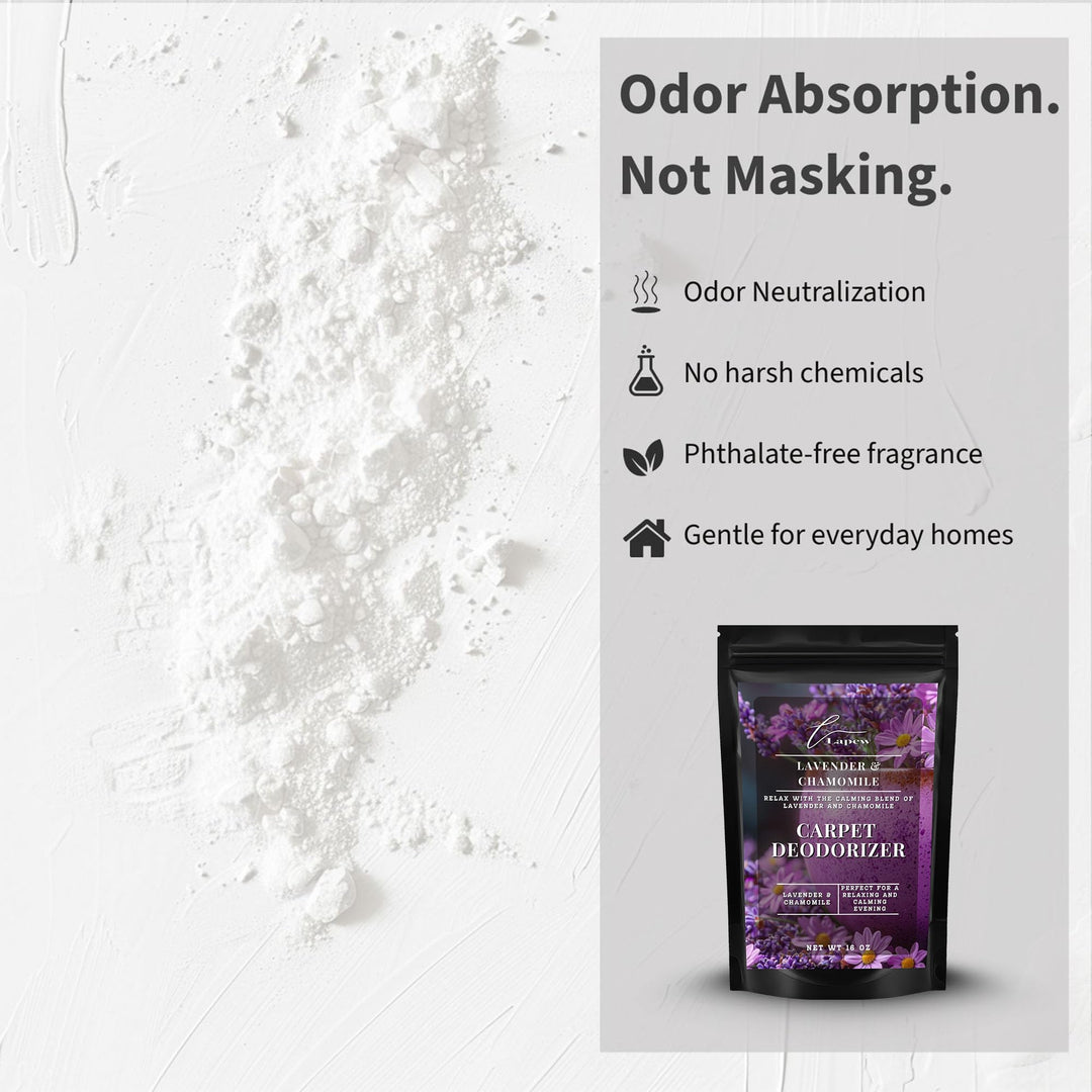 Lavender & Chamomile Carpet & Upholstery Deodorizer