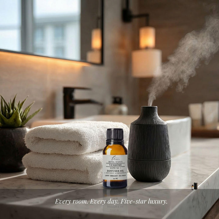 Lapew Hotel Scents Luxury Diffuser Oil | Vendôme Suite 1 | Inspired by the Ritz-Carlton | Hotel Fragrance Oil for Nebulizer & Waterless Diffuser | 10ml