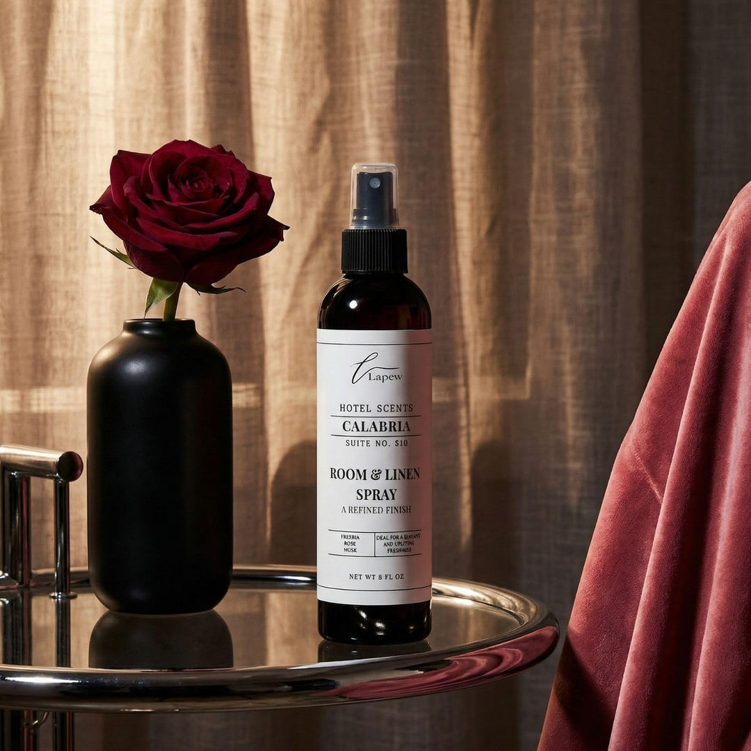 Lapew Hotel Scents Luxury Room Spray | Calabria Suite 310 | Inspired by the W Hotel | Linen Spray Air Freshener & Fabric Spray | 8 fl oz
