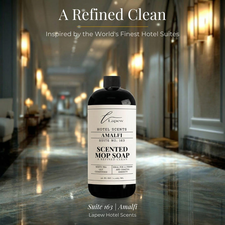 Lapew Hotel Scents Luxury Mop Soap | Amalfi Suite 163 | Inspired by Marriott Hotels | Hotel Scented Floor Cleaner | 36 fl oz