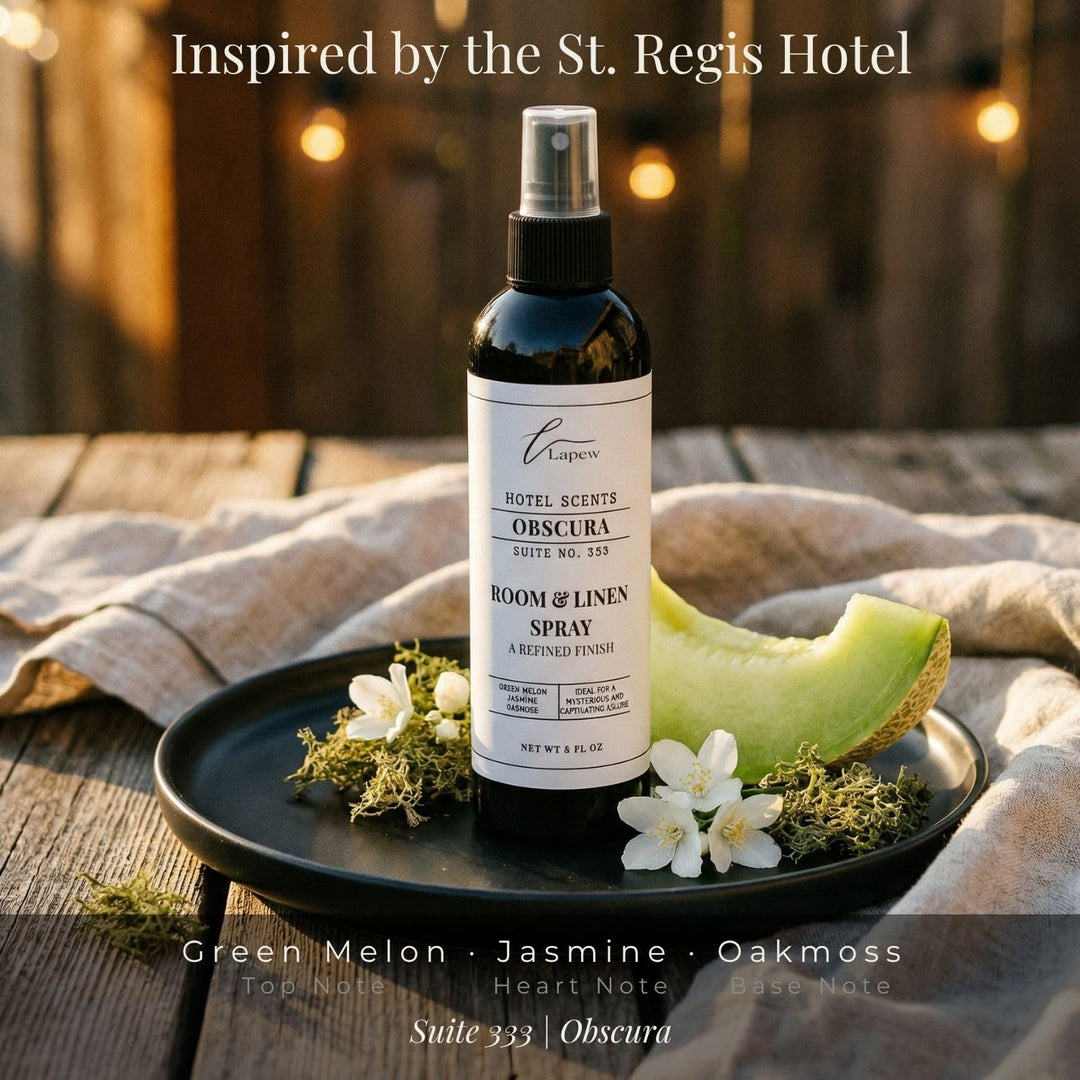 Lapew Hotel Scents Luxury Room Spray | Obscura Suite 333 | Inspired by the St. Regis | Linen Spray Air Freshener & Fabric Spray | 8 fl oz