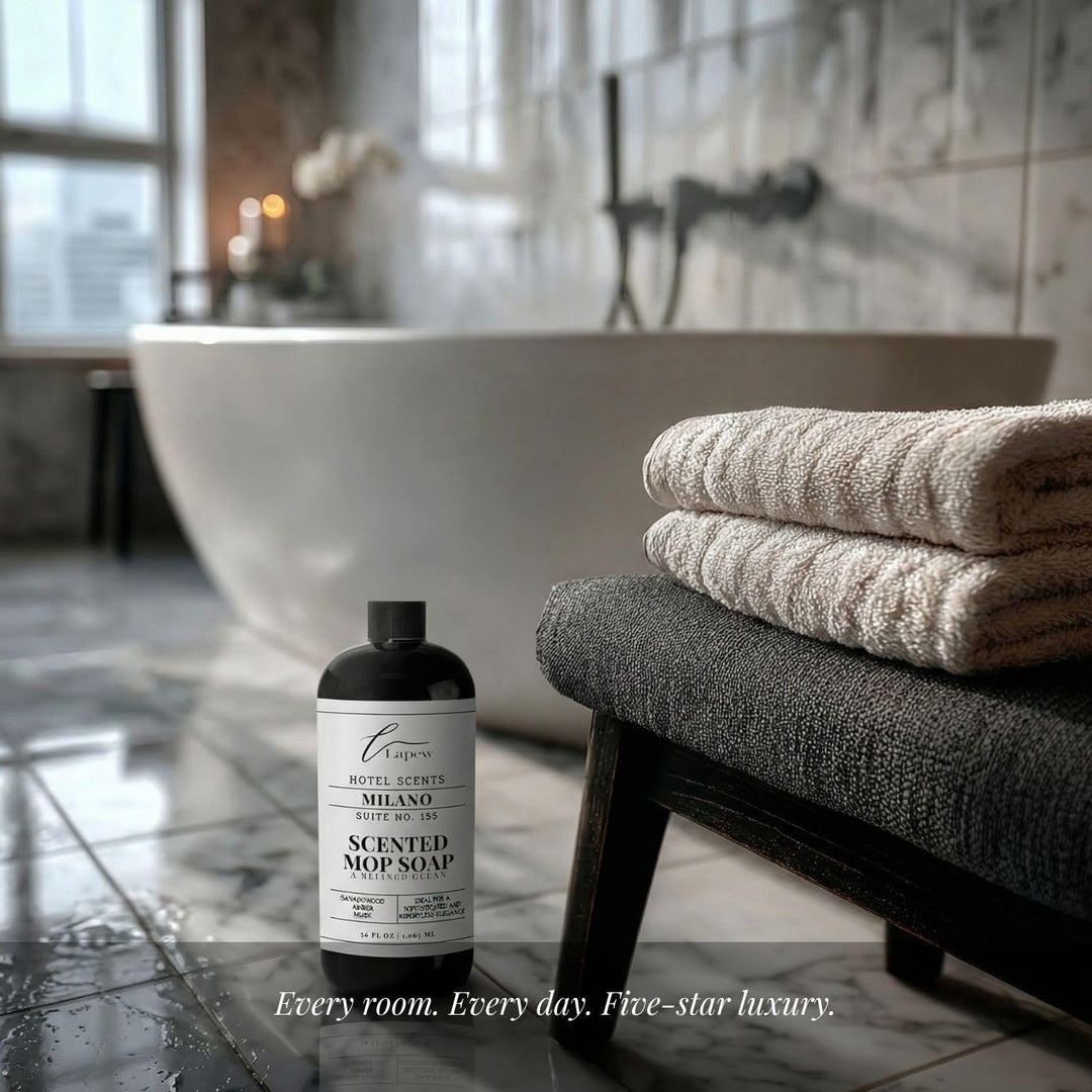 Lapew Hotel Scents Luxury Mop Soap | Milano Suite 135 | Inspired by the Westin Hotel | Hotel Scented Floor Cleaner | 36 fl oz