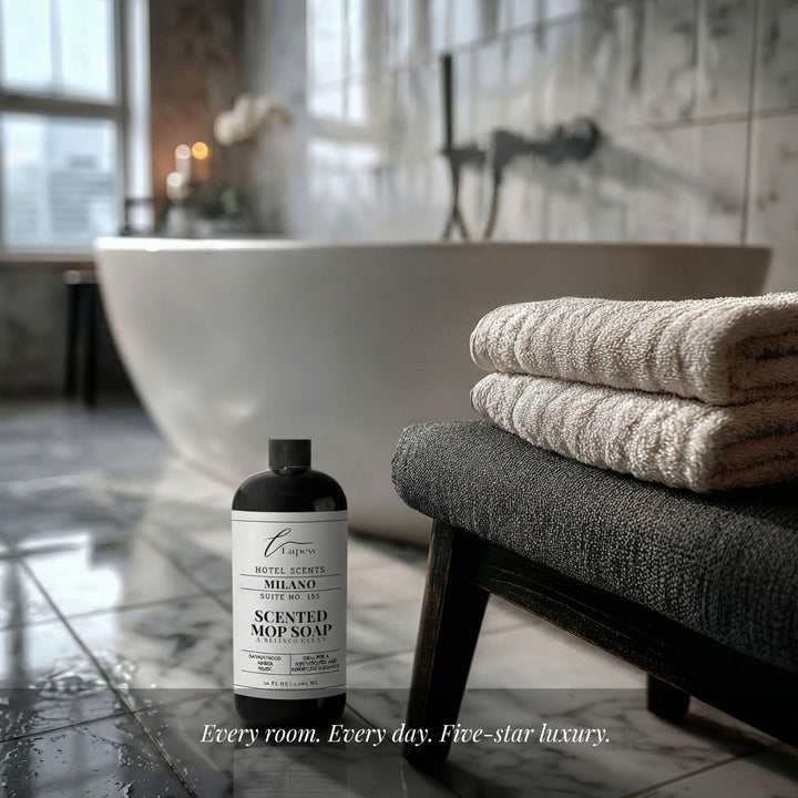 Lapew Hotel Scents Luxury Mop Soap | Milano Suite 135 | Inspired by the Westin Hotel | Hotel Scented Floor Cleaner | 36 fl oz
