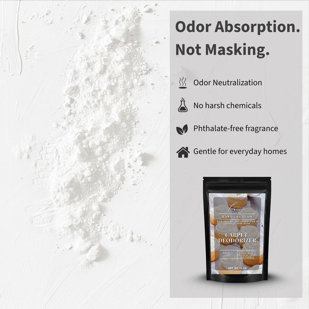 Vanilla Cream Carpet & Upholstery Deodorizer