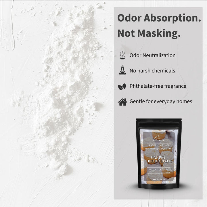 Vanilla Cream Carpet & Upholstery Deodorizer