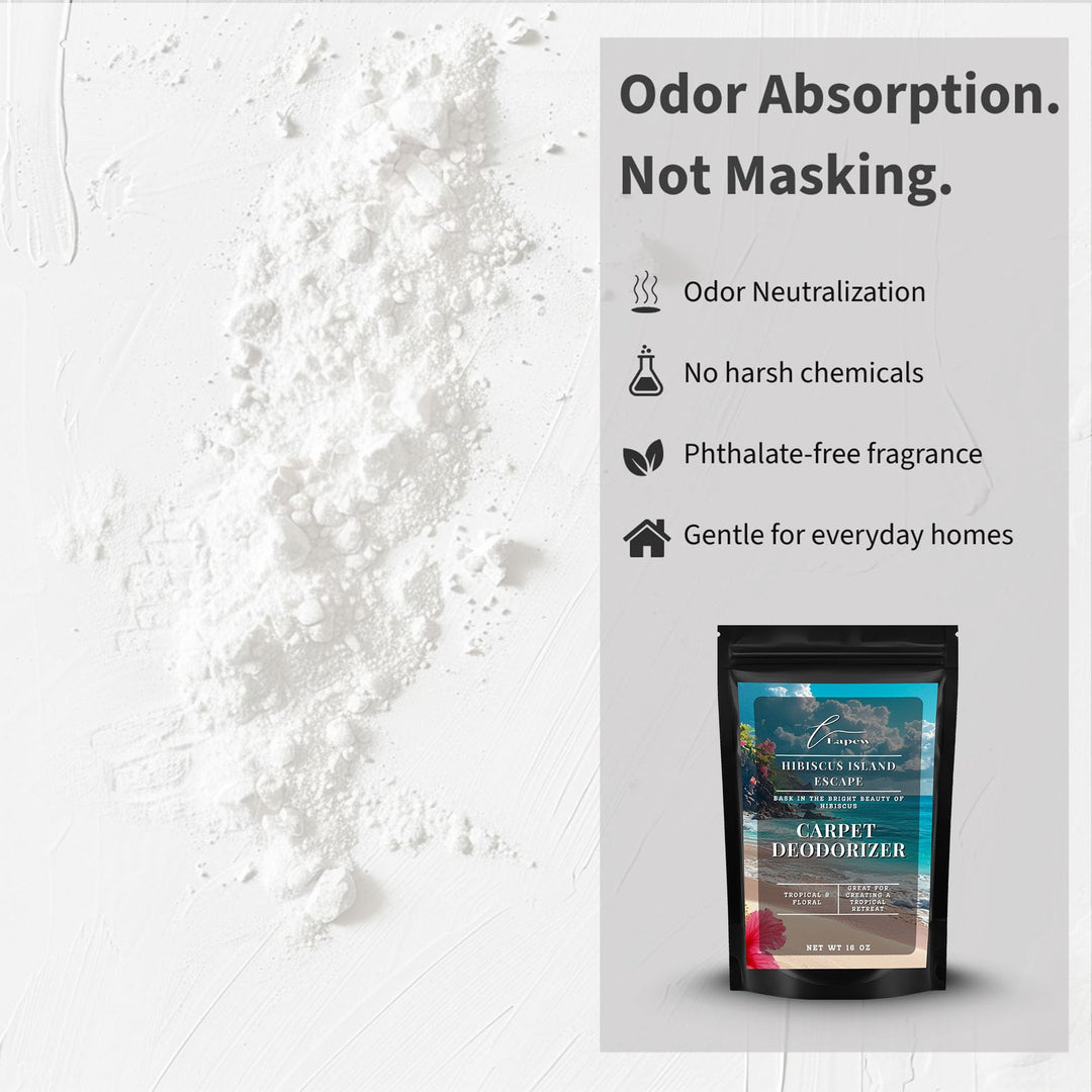 Hibiscus Island Escape Carpet & Upholstery Deodorizer