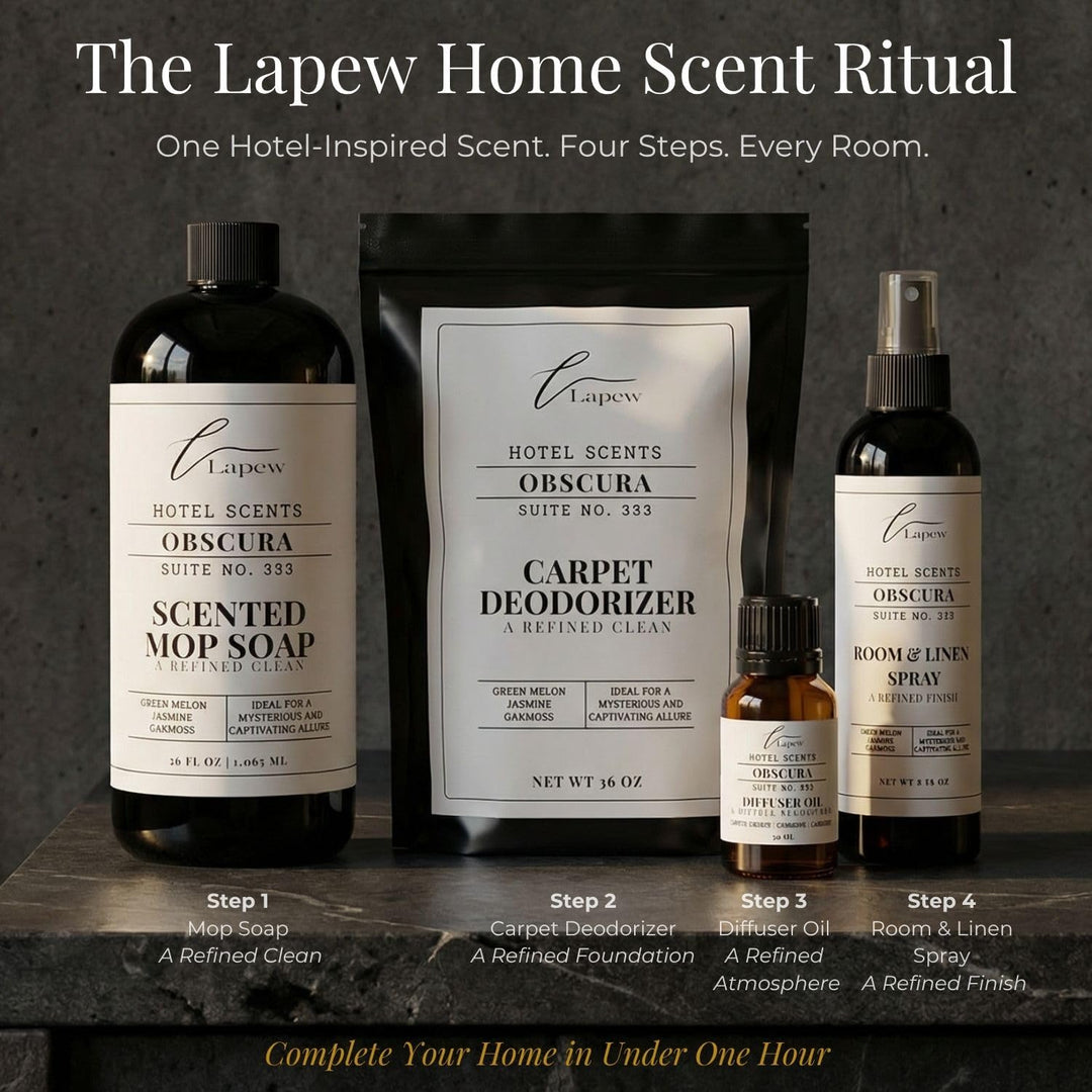 Lapew Hotel Scents Luxury Mop Soap | Obscura Suite 333 | Inspired by the St. Regis Hotel | Hotel Scented Floor Cleaner | 36 fl oz