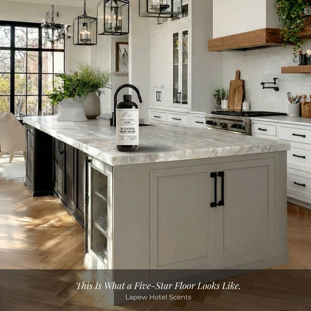 Lapew Hotel Scents Luxury Mop Soap | Noir Suite 900 | Inspired by Nobu Hotel | Hotel Scented Floor Cleaner | 36 fl oz