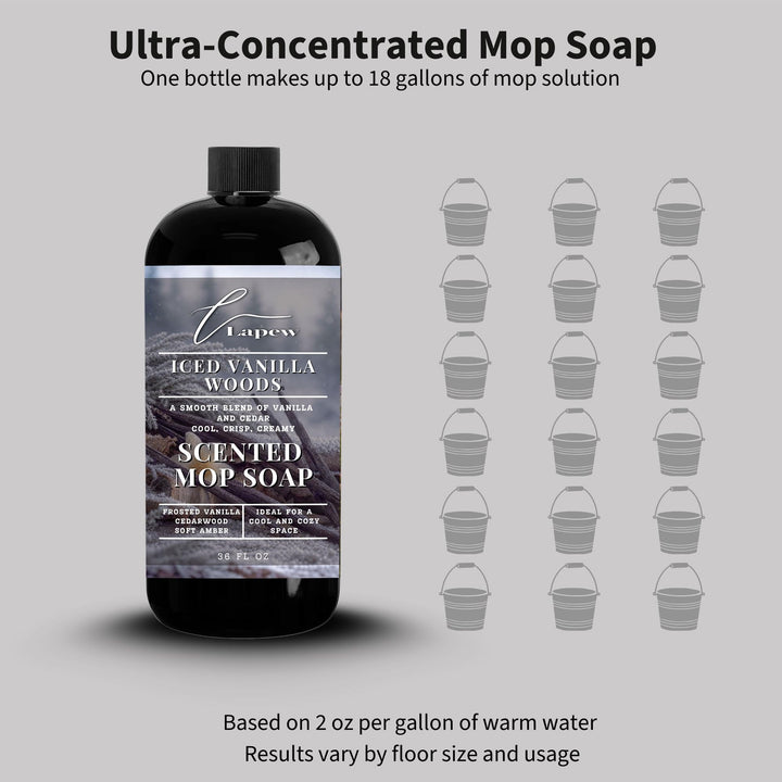 Iced Vanilla Woods Scented Mop Soap