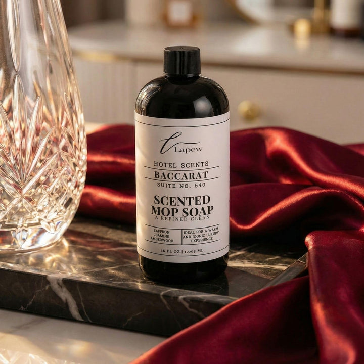 Lapew Hotel Scents Luxury Mop Soap | Baccarat Suite 540 | Hotel Scented Floor Cleaner | 36 fl oz