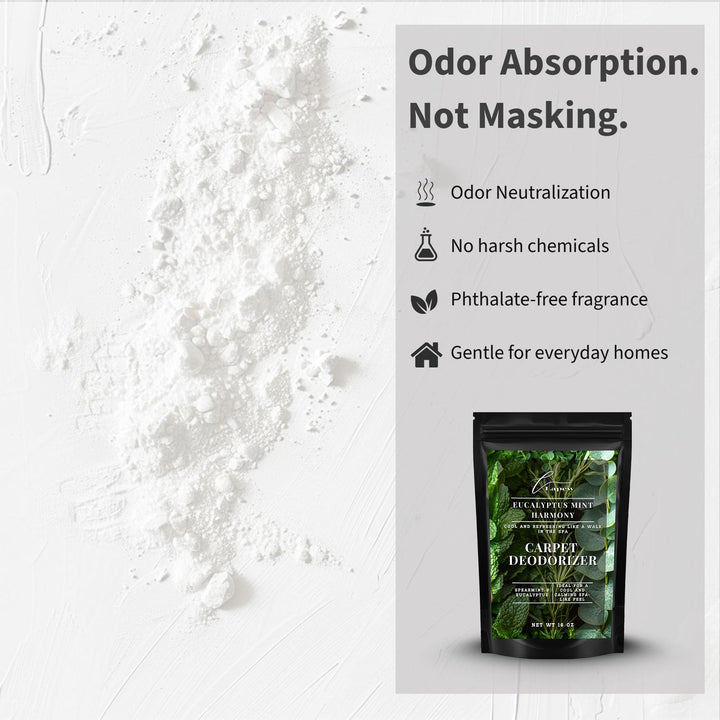 Eucalyptus Mint Harmony (Eucalyptus Spearmint) Carpet & Upholstery Deodorizer