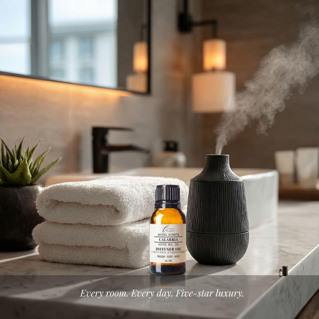 Lapew Hotel Scents Luxury Diffuser Oil | Calabria Suite 310 | Inspired by Bellagio Hotels | Hotel Fragrance Oil for Nebulizer & Waterless Diffuser | 10ml