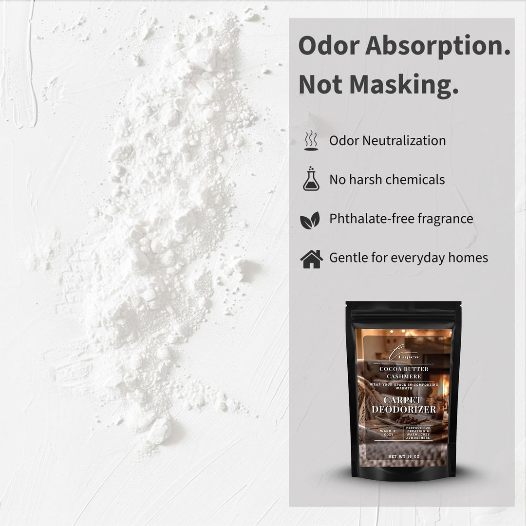 Cocoa Butter Cashmere Carpet & Upholstery Deodorizer