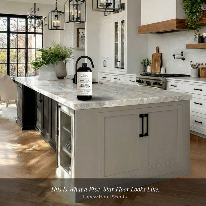 Lapew Hotel Scents Luxury Mop Soap | Baccarat Suite 540 | Hotel Scented Floor Cleaner | 36 fl oz