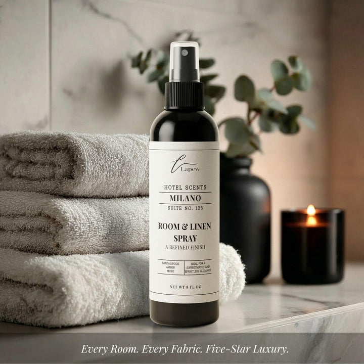 Lapew Hotel Scents Luxury Room Spray | Milano Suite 135 | Inspired by the Westin | Linen Spray Air Freshener & Fabric Spray | 8 fl oz
