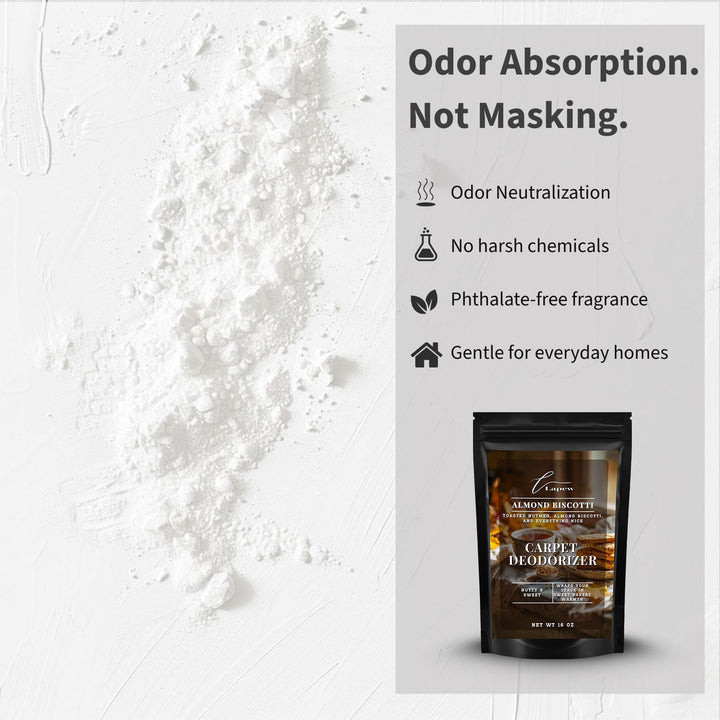 Almond Biscotti (Nutmeg & Spice) Carpet & Upholstery Deodorizer