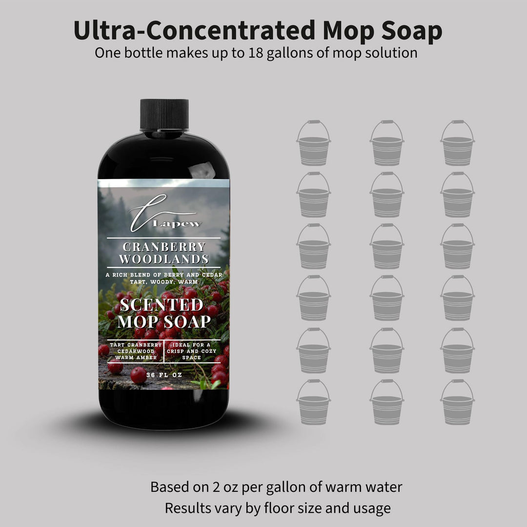 Cranberry Woodlands Scented Mop Soap