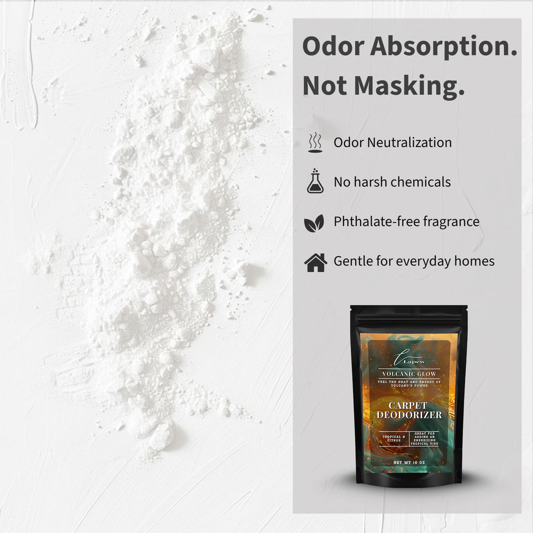 Volcanic Glow Carpet & Upholstery Deodorizer