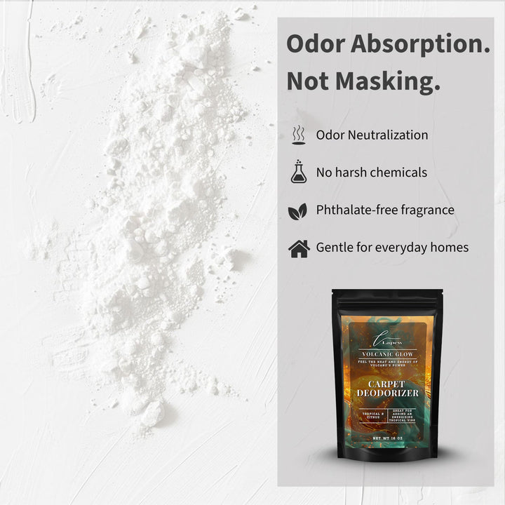 Volcanic Glow Carpet & Upholstery Deodorizer