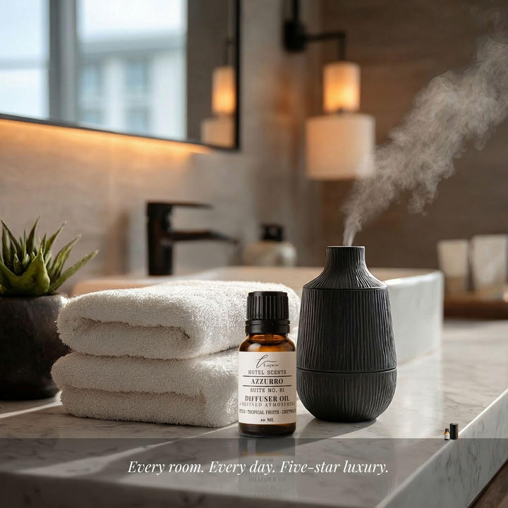 Lapew Hotel Scents Luxury Diffuser Oil | Azzurro Suite 81 | Inspired by Capri Blue Volcano | Hotel Fragrance Oil for Nebulizer & Waterless Diffuser | 10ml