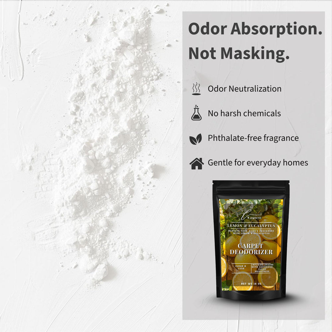 Lemon & Eucalyptus Carpet & Upholstery Deodorizer